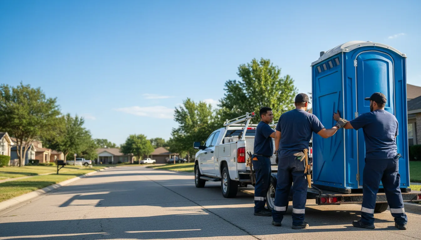 Portable Toilet Rental in Charleston, MO near me